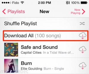 Music App Changes (Download All Songs) Final