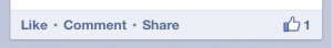Le bouton «Partager» apparaît maintenant dans l'application iOS de Facebook