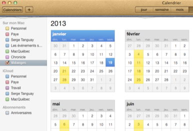 Toggle Calendar Focus