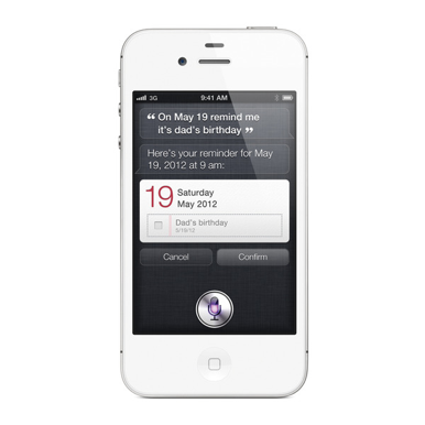 iPhone 4S en blanc