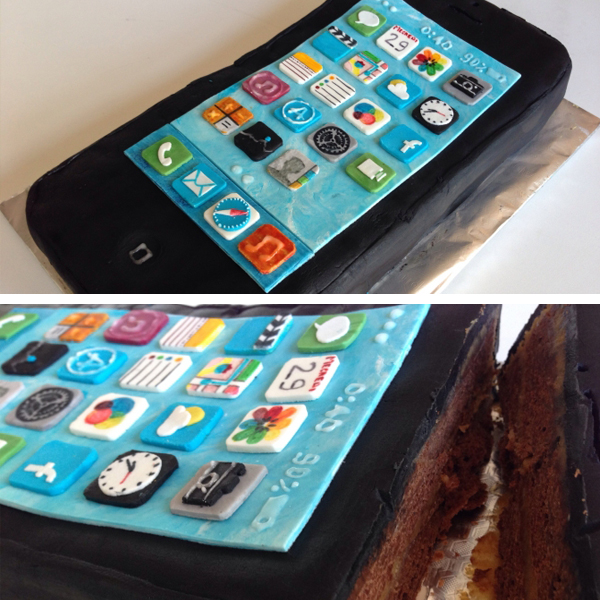 Des Gateaux En Forme De Produits Apple