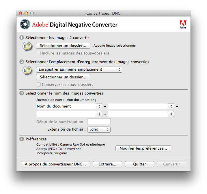 for apple instal Adobe DNG Converter 16.0