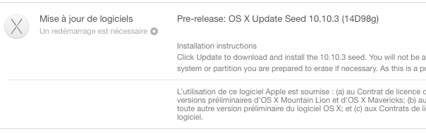 OS X 10.10.3