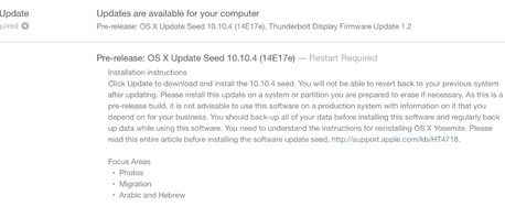 OS X 10.10.4