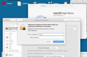 Faille Root macoOS 10.13.1