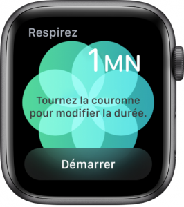 L'Apple Watch peut aussi et grâce à tout ses capteurs vous enseigner la cohérence cardiaque.