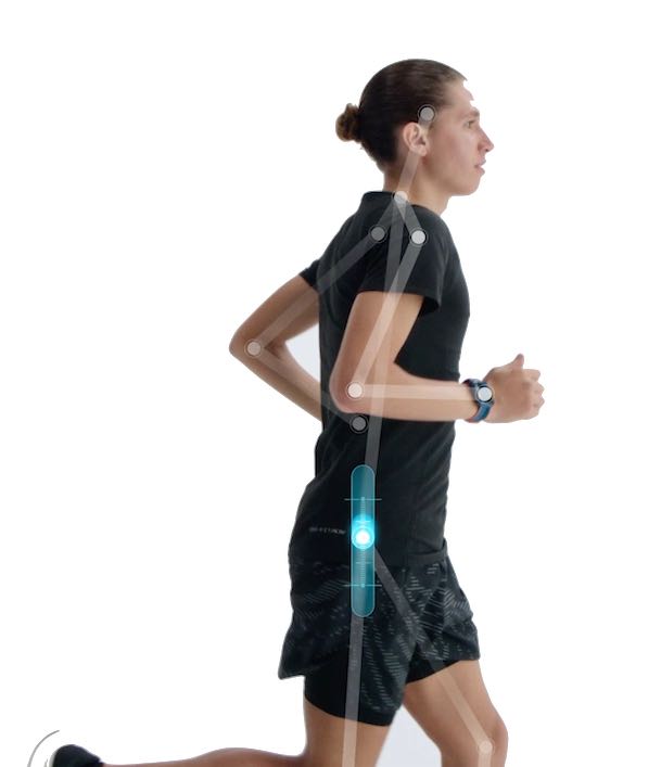 Image montrant l'alignement du corps d'une personne en train de courir